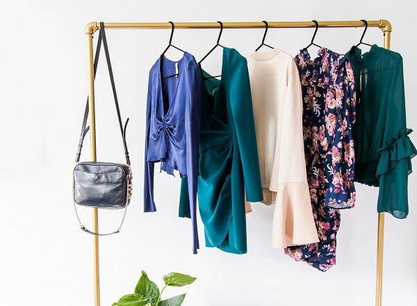 blue clothes