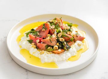 Beetroot Salad with Goat’s Curd